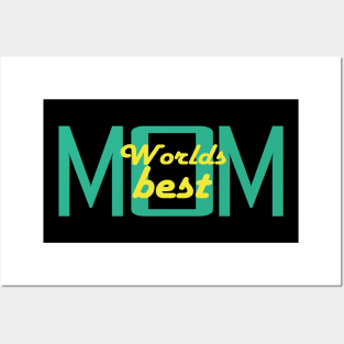 World Best Mom Posters and Art